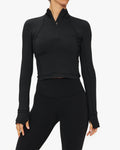 Lululemon It'S Rulu Cropped Half Zip