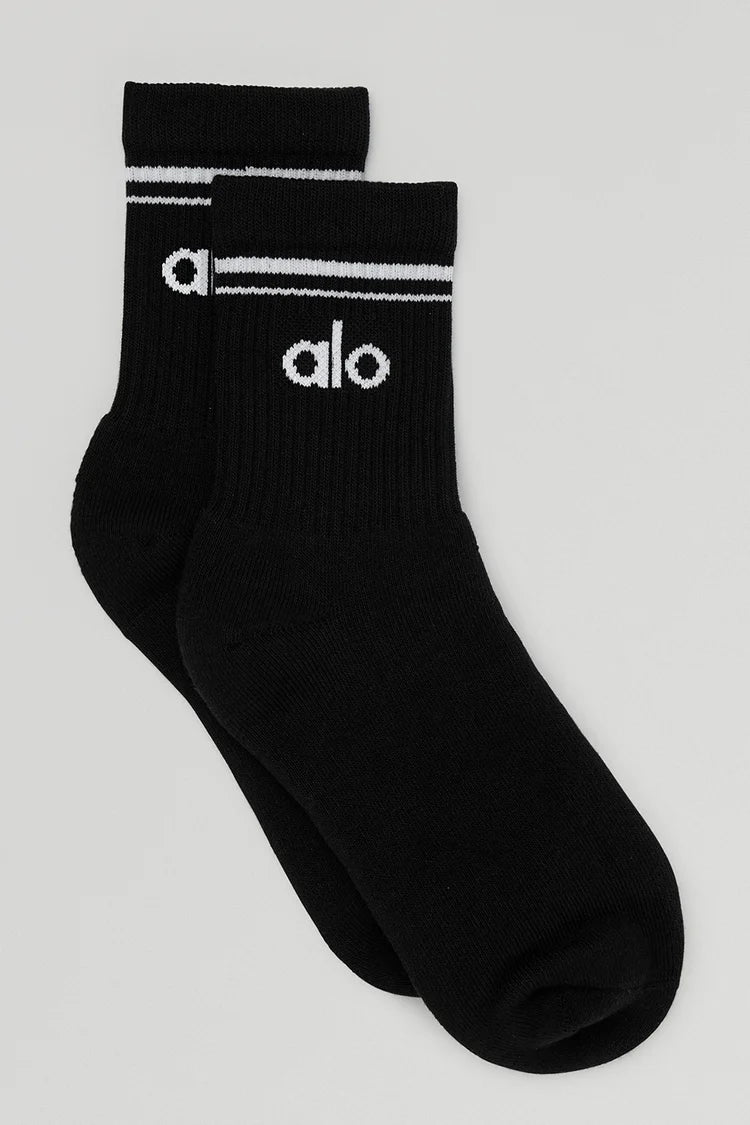 ALO - PACK 3 Unisex Half-Crew Throwback Sock