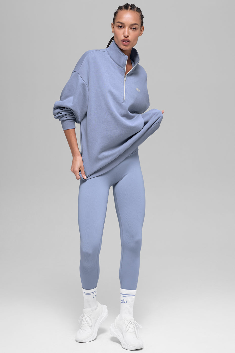 Accolade 1/4 Zip Pullover - Winter Frost