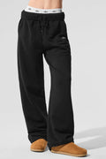 Accolade Straight Leg Sweatpant - Black