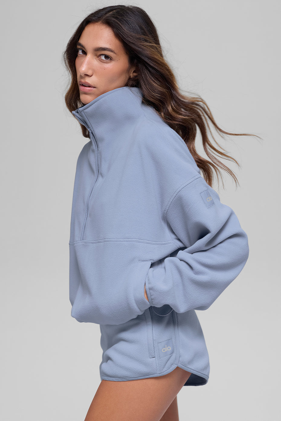 Polar Fleece Retreat Cover Up - Winter Frost