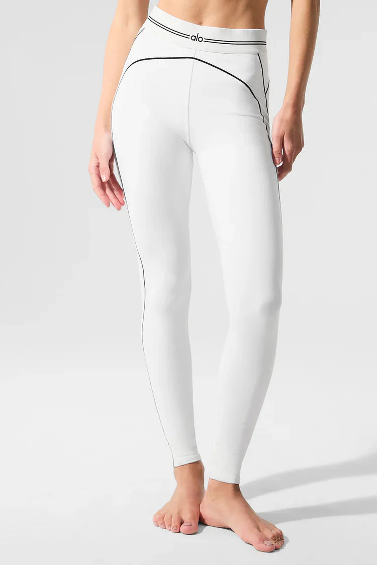 ALO YOGA - Legging Taille Haute Airbrush Heart Throb