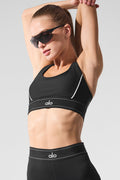 Airlift Suit Up Bra - Black/White